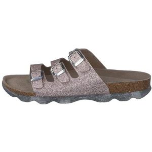 Superfit Pantoffels met voetbed voor meisjes, bronskleurig, 30 EU
