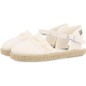 GIOSEPPO Comitini Pantoffels - Wit - Katoen - Jute-Details