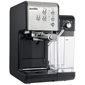 BrevilleVFC108X-01 Primalatte II Koffie- En Espressomachine, Zwart/Zilver