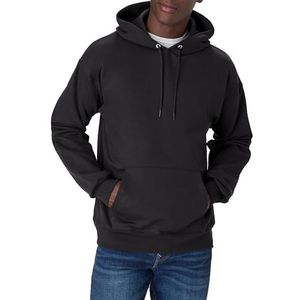 Hanes Ultimate Cotton - Pullover Hooded Sweatshirt. F170 Black S