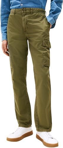 Tommy Hilfiger - Cargo Homme - Groen - Jeans