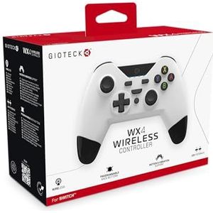 Gioteck WX4 Draadloze controller - Geschikt voor Nintendo Switch - Wit