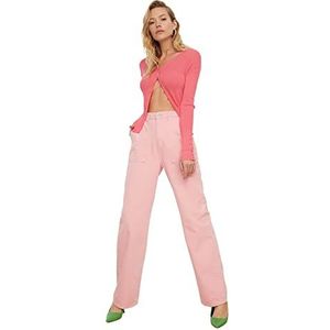Trendyol Jeans voor dames, roze, 58