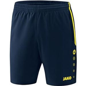 JAKO, Training & Fitness - Dames, Shorts, Competition 2.0, marine/neongeel, 34-36, 6218