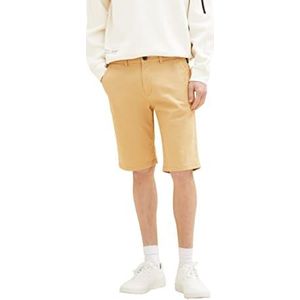 TOM TAILOR Denim Slim chino bermuda shorts voor heren, 31041 - Brown Rice, S