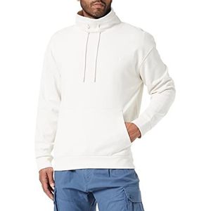 TOM TAILOR Denim Uomini Sweatshirt met trekkoord 1034141, 10338 - Soft Light Beige, L