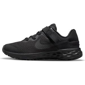 Nike Unisex kinderen Revolution 6 Flyease Running Shoe, Zwart Zwart Donkergrijs, 33 EU