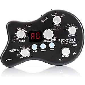 Rocktile GP-10 Hoofdtelefoon Amp met Multieffect
