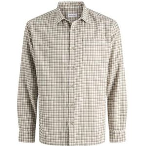 JACK & JONES Heren Jjjames Mini Check Shirt Ls, Atmosphere., XL