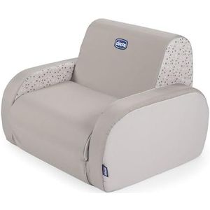 Chicco Twist Kinderstoel, om te bouwen tot ligstoel en bank, kinderstoel met 3 configuraties, comfortabel en licht, om te bouwen met 1 gebaar, voor kinderen vanaf 12 maanden