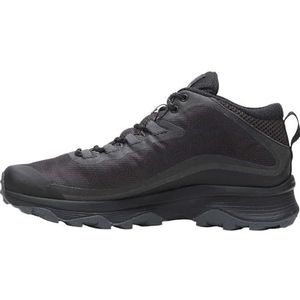 Merrell MOAB Speed Mid GTX, wandelschoenen voor dames, zwart/asfalt, maat 37