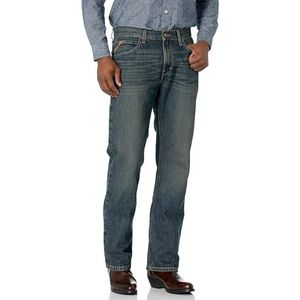 ARIAT Heren M2 Relaxed Boot Cut Jeans, Swagger, klein