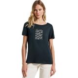 Imprimétops - Pine Grove Green - Regular Fit - Korte Mouwen - Ronde Hals