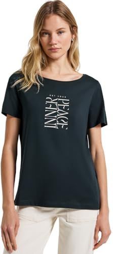 Imprimétops - Pine Grove Green - Regular Fit - Korte Mouwen - Ronde Hals