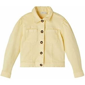 NAME IT Meisjesjas Twill-, Double Cream, 146 cm