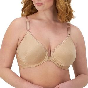 Bali Vrouwen Comfort Revolution Front-Close Shaping Onderdraad BH volledige dekking, Naakt, 90C