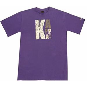 Kappa S6479827 T-shirt met korte mouwen voor heren, volwassenen, uniseks, meerkleurig, standaard