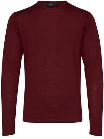 Gebreide Trui - Effen - Wol - Ronde Hals - Lange Mouw