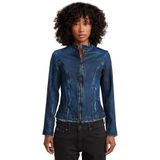 G-STAR moto slim overshirt wmn, blauw (faded cerulean skin D27924-D497-H789), XXS