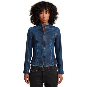 G-STAR moto slim overshirt wmn, blauw (faded cerulean skin D27924-D497-H789), XXS