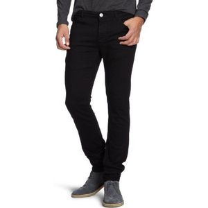 SELECTED HOMME heren jeans normale band 16027700 One Fabios Tony 3019 zwart jeans