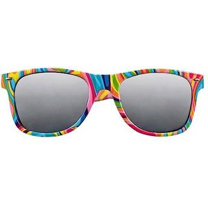 Boland - Feestbril, leuke bril, fotodoos, patroon, plastic, accessoire, thema feest, carnaval