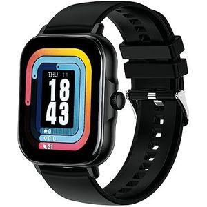 Mobility Lab ML313177 – smartwatch met touchscreen – SmartWatch Sport compatibel met iOS en Android – pedometer, hartslag, beantwoorden en bellen, sporttracking – zwart