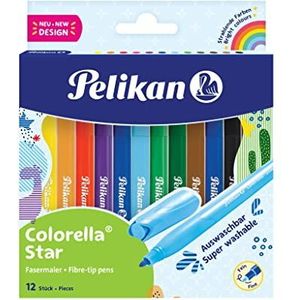 Pelikan Colorella® Star C 302, 822305, viltstift, 12 kleuren