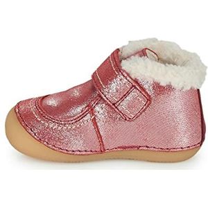 Kickers Somoons babyschoenen, uniseks, Roze glitter, 18 EU