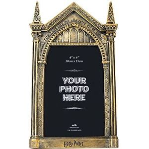 Grupo Erik Fotolijst 3D Harry Potter, Mirror of Erised - Frame voor een foto van 10x15 cm - Frame goud - Decoratie van Harry Potter - Officiële licentie