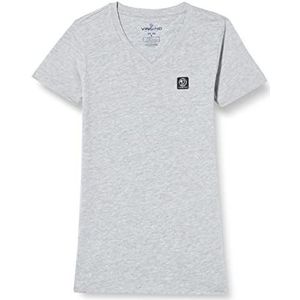 Vingino Jongens B-Basic-Tee-vnss T-shirt, Grey Mele, 6 Jaar