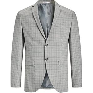 JACK & JONES Heren geruite blazer, Moonstruck, 52