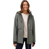 CECIL Midi Softshell jas pastel olijf L