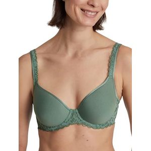 CALIDA Natural Comfort Lace BH voor dames, Laurel Green, 75D
