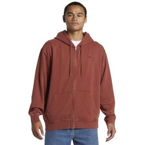 Quiksilver Hoodie met ritssluiting SALT WATER RITS HOODIE Heren Bruin XS