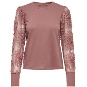 Jacqueline de Yong - Jdyfairview Life Sweat - Lichtroze - Trui - Dames