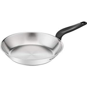 Tefal Primary E3080404 roestvrijstalen pan, 24 cm, hoogwaardig roestvrij staal, inductie, voor het koken van heerlijke recepten en blussen