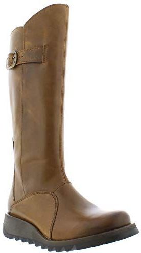 FLY London Dames MOL 2 Chukka Boots, Bruin Camel, 36 EU