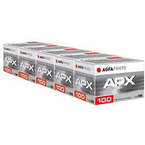 AgfaPhoto APX 100 135-36 negatieve fim S/W in 5-pack, AG6A1360-5