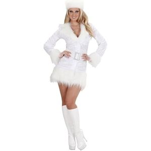 Widmann - Kostuum Russin, witte jurk, carnavalskostuums, carnaval