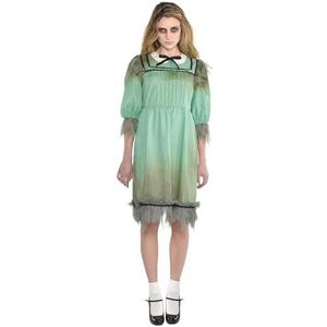 amscan Frightening Darling Costume-size 18-20-1 stuk, meerkleurig, maat 18-20 voor dames, 50 hojas