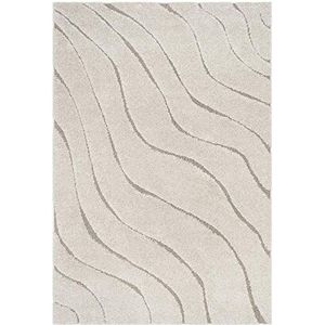 Safavieh shaggy tapijt, SG472 160 x 230 cm crème/beige