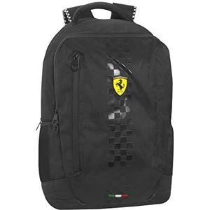 Ferrari Rugzak Big Scuderia, Zwart, One Size