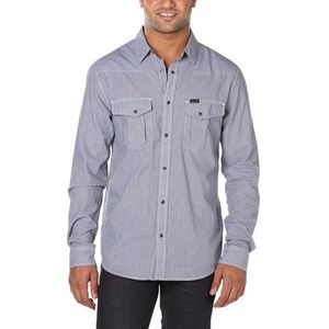 Wrangler L/S Western T-shirt – overhemd – heren - - Medium
