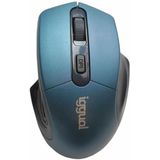 Iggual - IGG317518 - Draadloze Muis - Blauw - Ergonomisch Ontwerp