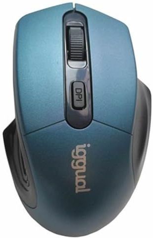 Iggual - IGG317518 - Draadloze Muis - Blauw - Ergonomisch Ontwerp