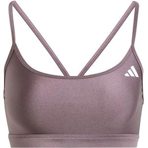 adidas Dames Aeroreact Training Light Support Shiny BH, XS A-B