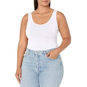 Yummie Women's Shapewear Tank Top, White, L/XL
