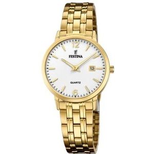 Festina Dames analoog kwartshorloge met roestvrij stalen armband F20514/2