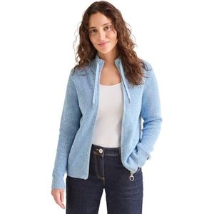 CECIL Mouliné Cardigan, Fresh Light Blue, L